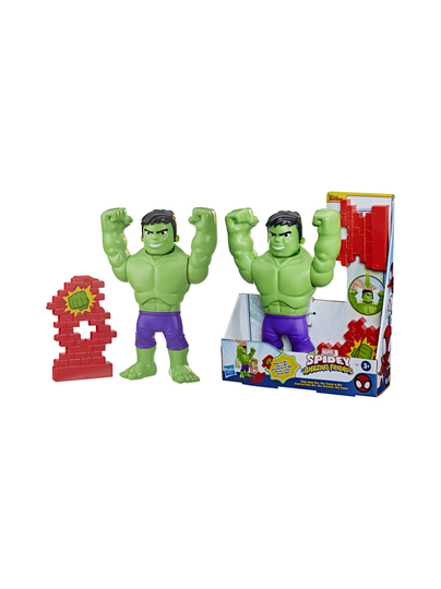Spidey power smash hulk