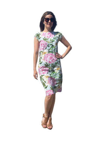 Summertee dress, flowers