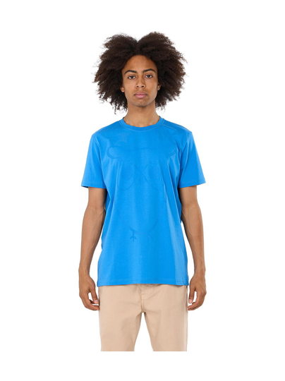 Regular big owl front print -t-paita