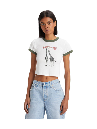 Graphic ringer mini -t-paita