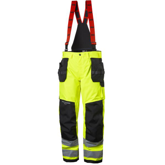 Helly Hansen Workwear Alna Shell Construction Kuorihousut huomiotakki, keltainen C44