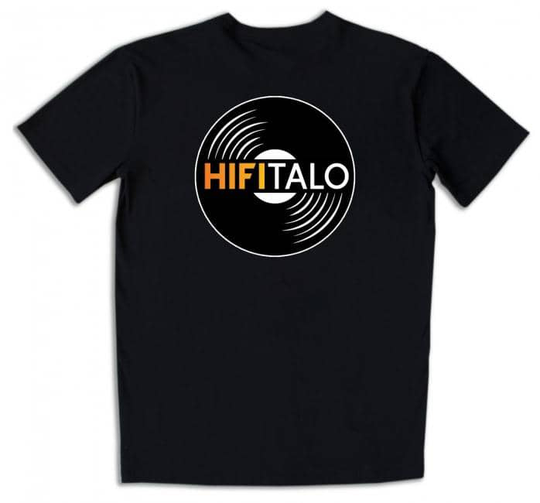 Hifitalo vinyl T-paita (koko M)