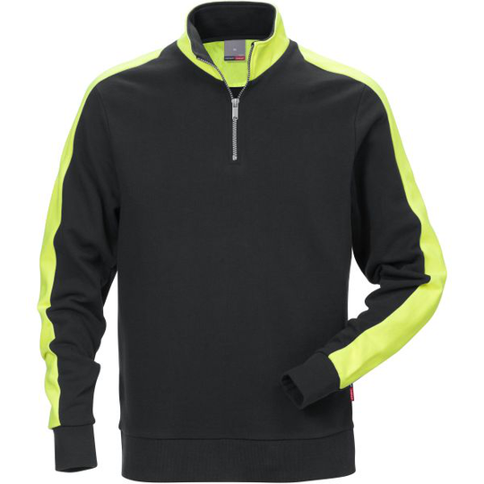 Fristads 7449 RTS Collegepaita Musta 2XL