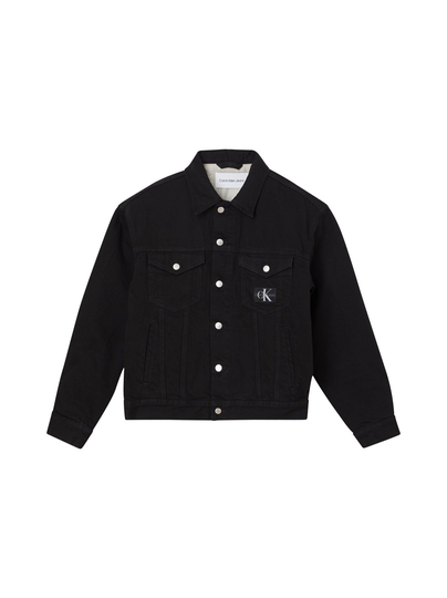 Genderless padded denim -takki