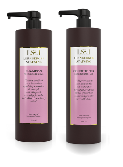 Lernberger Stafsing - Shampoo For Coloured Hair 1000 ml + Lernberger Stafsing - Conditioner For Coloured Hair 1000 ml