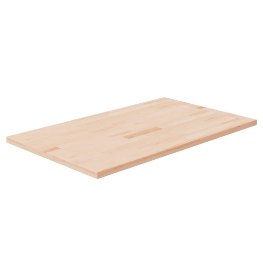 vidaXL Kylpyhuoneen työtaso 60x40x2,5 cm käsittelemätön täysi puu