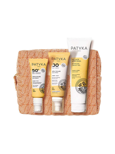 Sun care trio kit -pakkaus