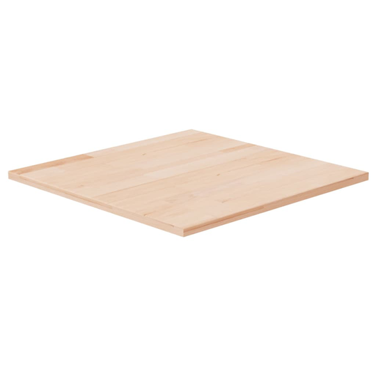 vidaXL Neliönmuotoinen pöytälevy 50x50x1,5 cm täysi tammi
