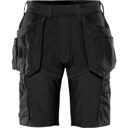Fristads 2598 LWS Työshortsit miesten malli, musta C44