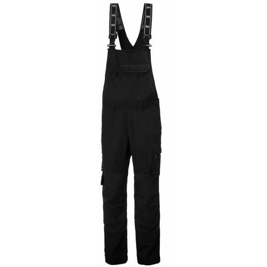 Helly Hansen Workwear Oxford BIB Työhousut musta, henkseleillä C44