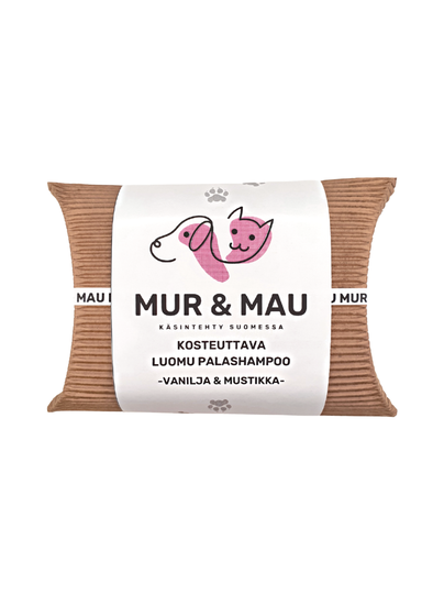 Mur & mau kosteuttava luomu palashampoo vanilja & mustikka 110g