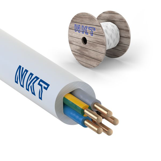 NKT EXQ XTRA Asennuskaapeli 5G1,5 mm², 300/500 V 500 m, rumpu