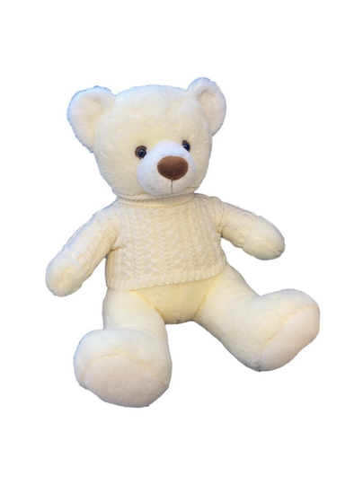 Nalle pehmolelu 38cm villapaidalla