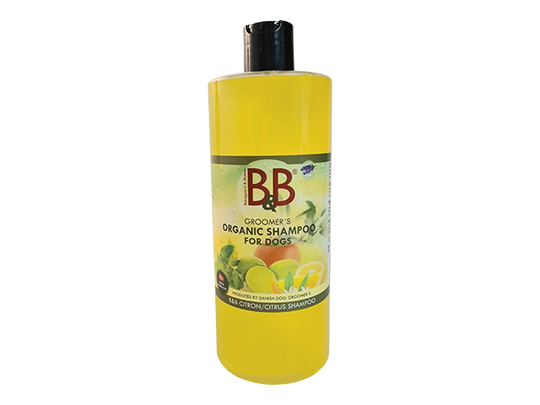 B&B - Organic citrus shampoo for dogs (750 ml) (9028)