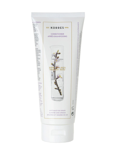Almond & linseed -hoitoaine kuiville ja vahingoittuneille hiuksille 200 ml
