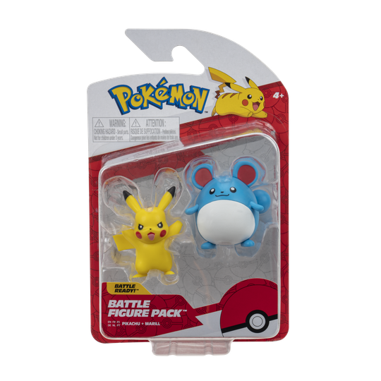 Pokemon - Battle Figure Pack - MarillΠkachu (PKW2646)