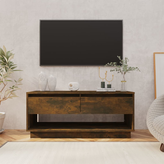 vidaXL TV-taso savutammi 102x41x44 cm lastulevy