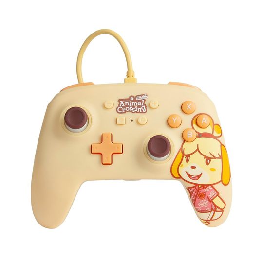 PowerA Enhanced Wired Controller For Nintendo Switch– Animal Crossing: Isabelle