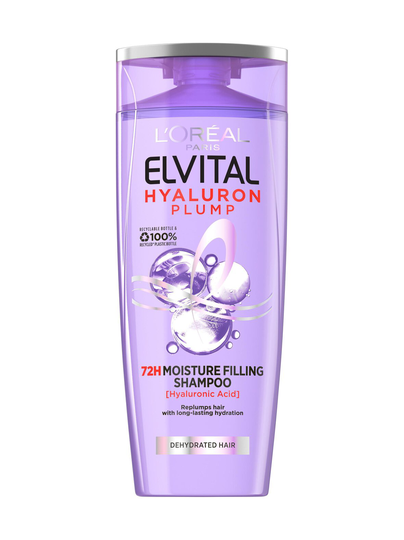 Elvital hyaluron plump shampoo for dehydrated hair -shampoo 250 ml