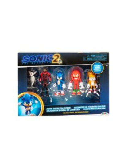 Sega sonic movie 6,5cm figuuri 5-pack