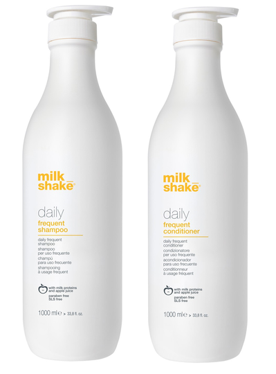 milk_shake - Daily Frequent Shampoo 1000 ml + Daily Frequent Conditioner 1000 ml