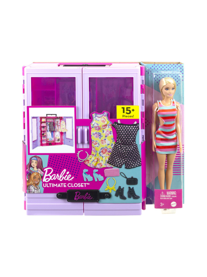Brb ultimate closet w. doll