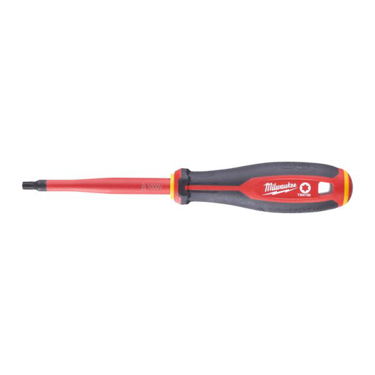 Milwaukee Tri-Lobe VDE Ruuvimeisseli kolmisivuinen pyörimistä estävä kahva T30 x 100 mm