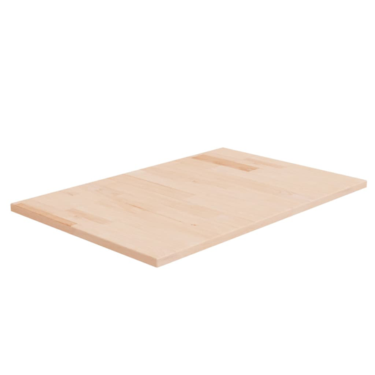 vidaXL Kylpyhuoneen työtaso 60x40x1,5 cm käsittelemätön täysi puu