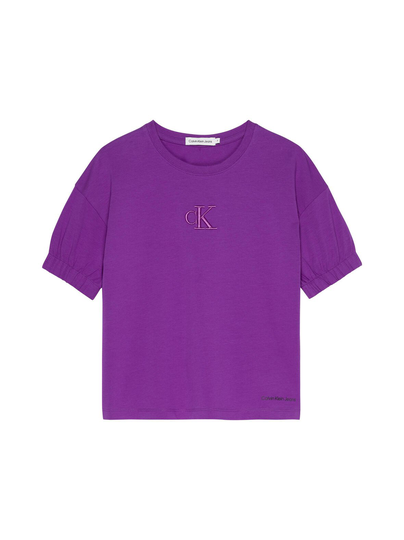 Ck embroidery logo -t-paita