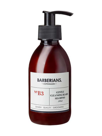 Cleansing beard shampoo -partashampoo 200 ml