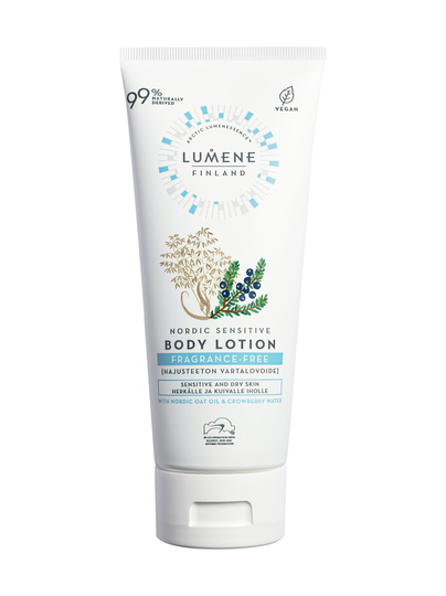 Nordic sensitive fragrance-free body lotion -vartalovoide 200 ml