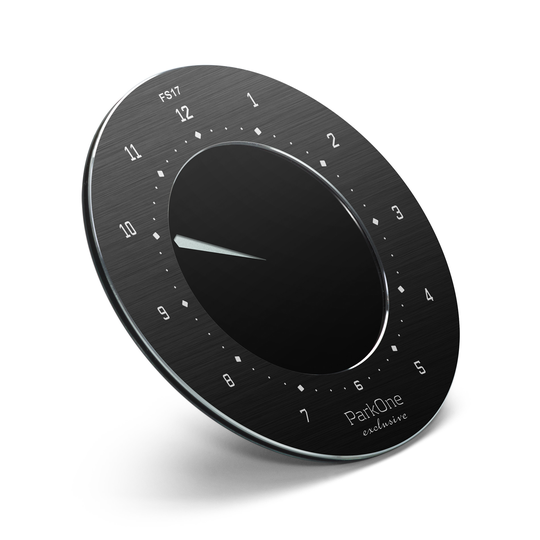 ParkOne Exclusive - Elektronisk Parkeringsskive Black