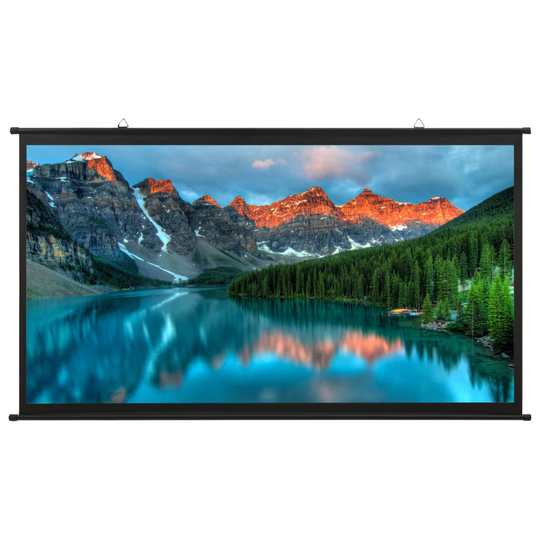vidaXL Valkokangas 108" 16:9