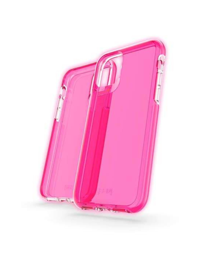 Crystal palace iphone 11 pro -suojakuori (neon pink)