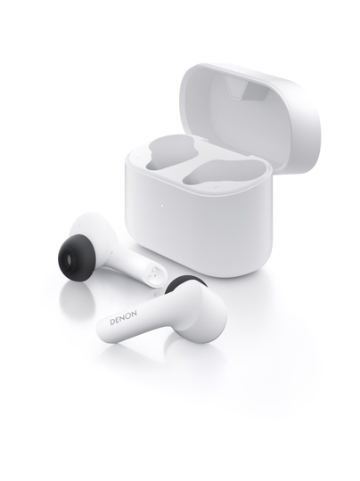 Denon ah-c630w langattomat nappikuulokkeet, valkoinen