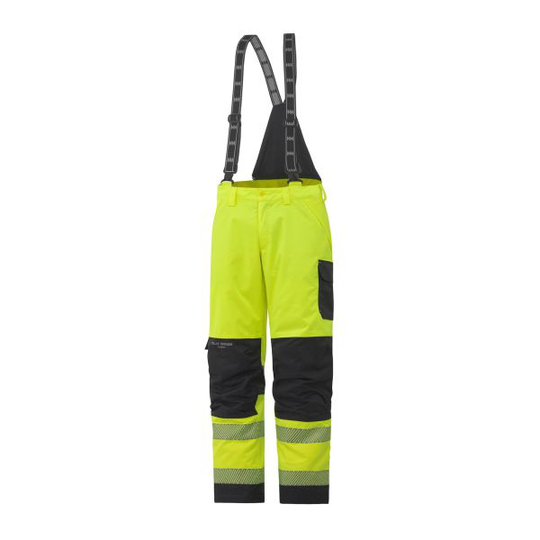 Helly Hansen Workwear York Työhousut huomioväri, keltainen/harmaa S