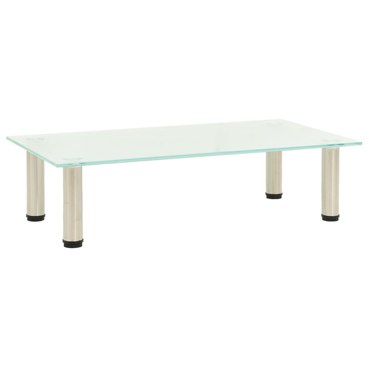 vidaXL TV-taso himmeä 60x35x17 cm karkaistu lasi