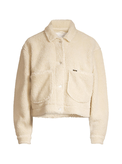 Cropped sherpa -takki