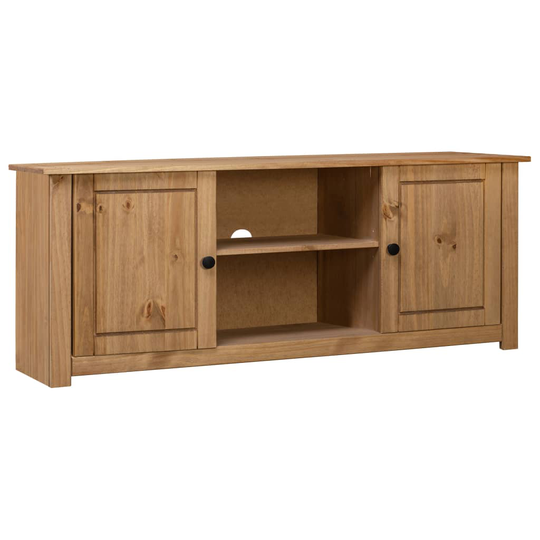 vidaXL TV-taso 120x40x50 cm täysi mänty Panama-sarja