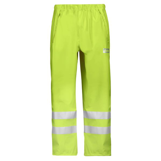 Snickers 8243 Sadehousut Hi-Vis, keltainen