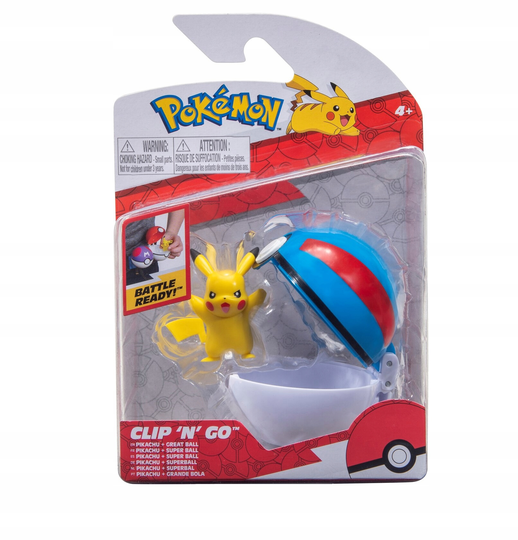 Pokemon - Clip 'N Go - Pikachu (PKW2660)