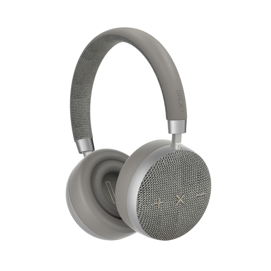 SACKit - TOUCHit S On-Ear Headphones - Silver