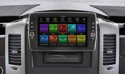 ALPINE X902D-S906 soitin navilla, Mercedes Benz Sprinter (S906)