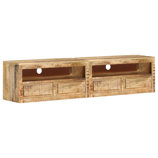 vidaXL TV-tasot 2 kpl 88x30x40 cm täysi mangopuu