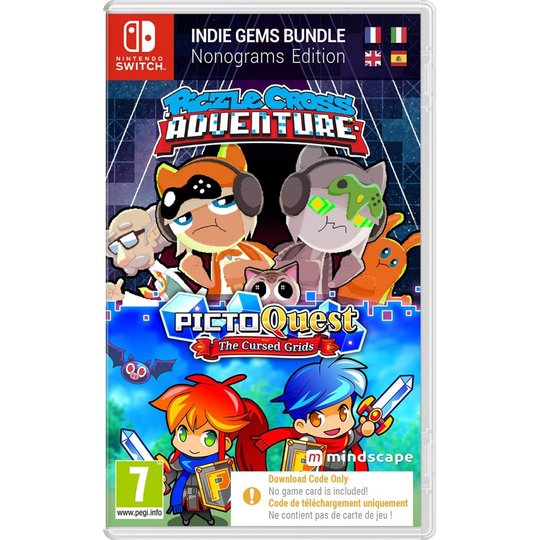 Piczle Puzzle Adventures + Picto Quest Puzzle Bundle (Nonograms Edition)(Code in Box)