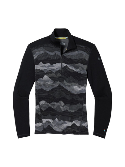 Classic thermal base layer 1/4 zip -merinopaita