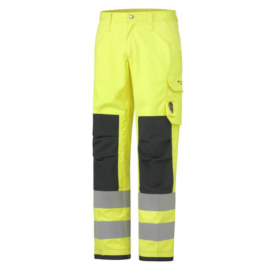 Helly Hansen Workwear Aberdeen 76475-369 Työhousut huomioväri, keltainen/graniitinharmaa C48