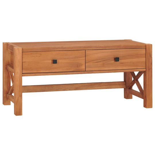 vidaXL TV-taso 100x40x45 cm kierrätetty tiikki