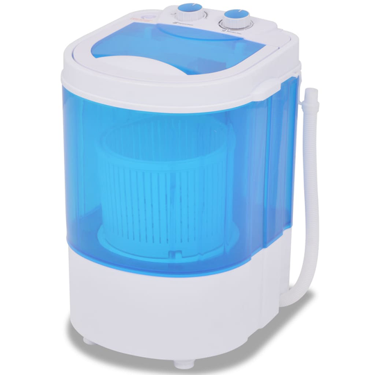 vidaXL Minipesukone Yksi rumpu 2,6 kg