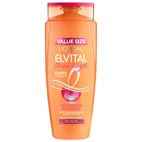 L'Oréal - Elvital Dream Lenght Shampoo 700 ml (Bundle)